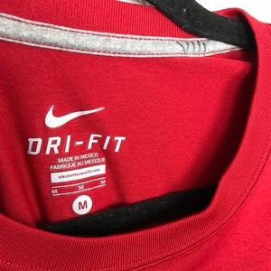 Nike Shirts - Nike Dri-Fit Red Athletic Shirt Men’s Sz medium Nike Shirts - Nike Dri-Fit Red Athletic Shirt Men’s Sz medium